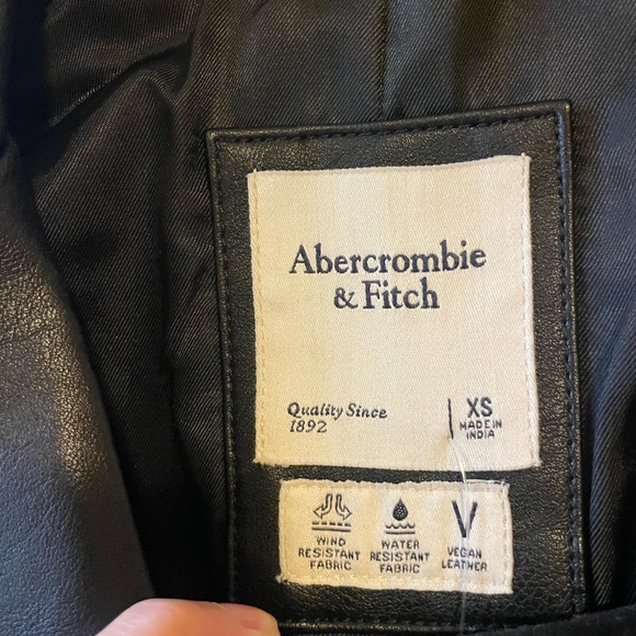 NWT Vegan leather moto jacket XS - Picture 3 of 6